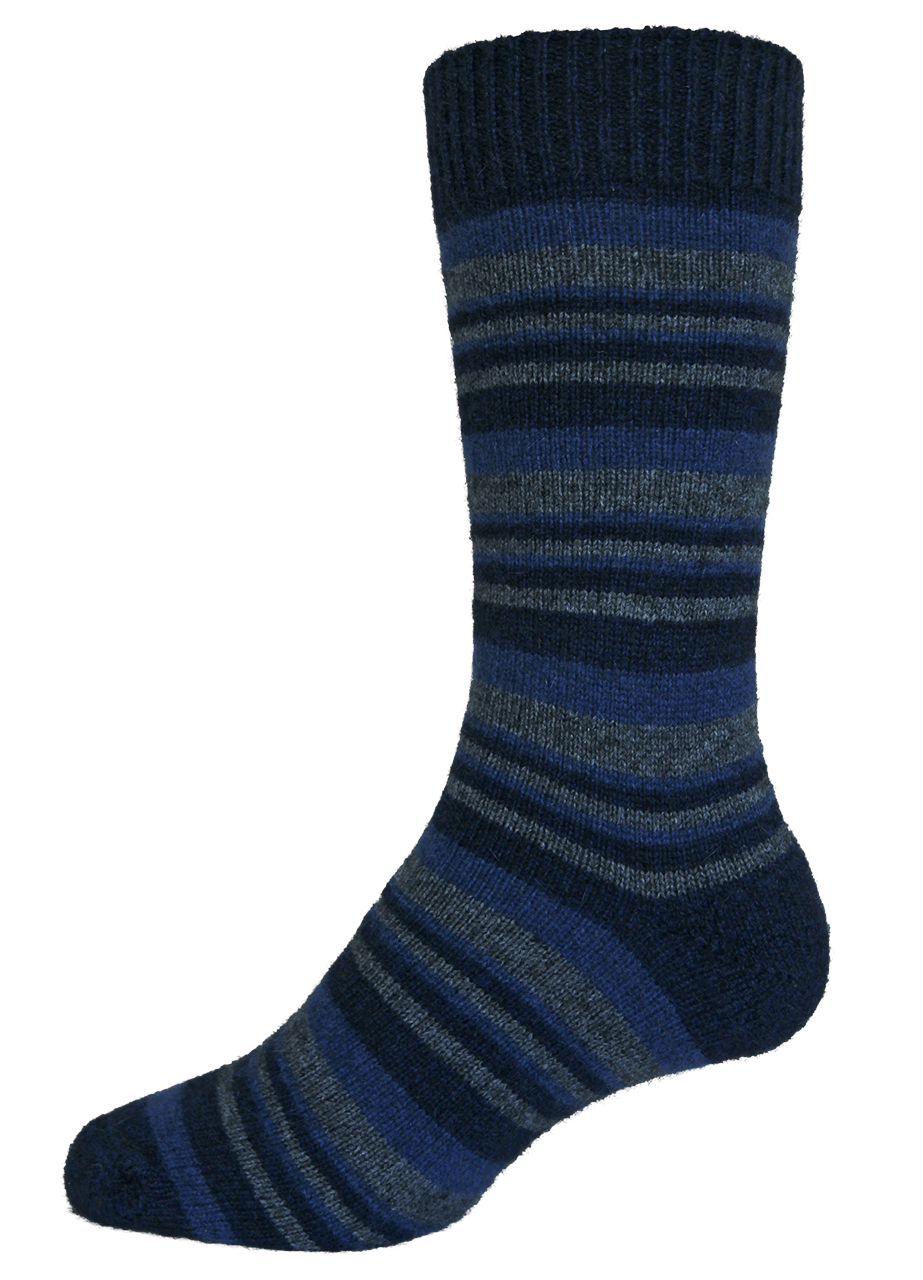 Noble Wilde Mini Stripe Socks - Thomson's Suits Ltd - MaritimeBase - M - 49703