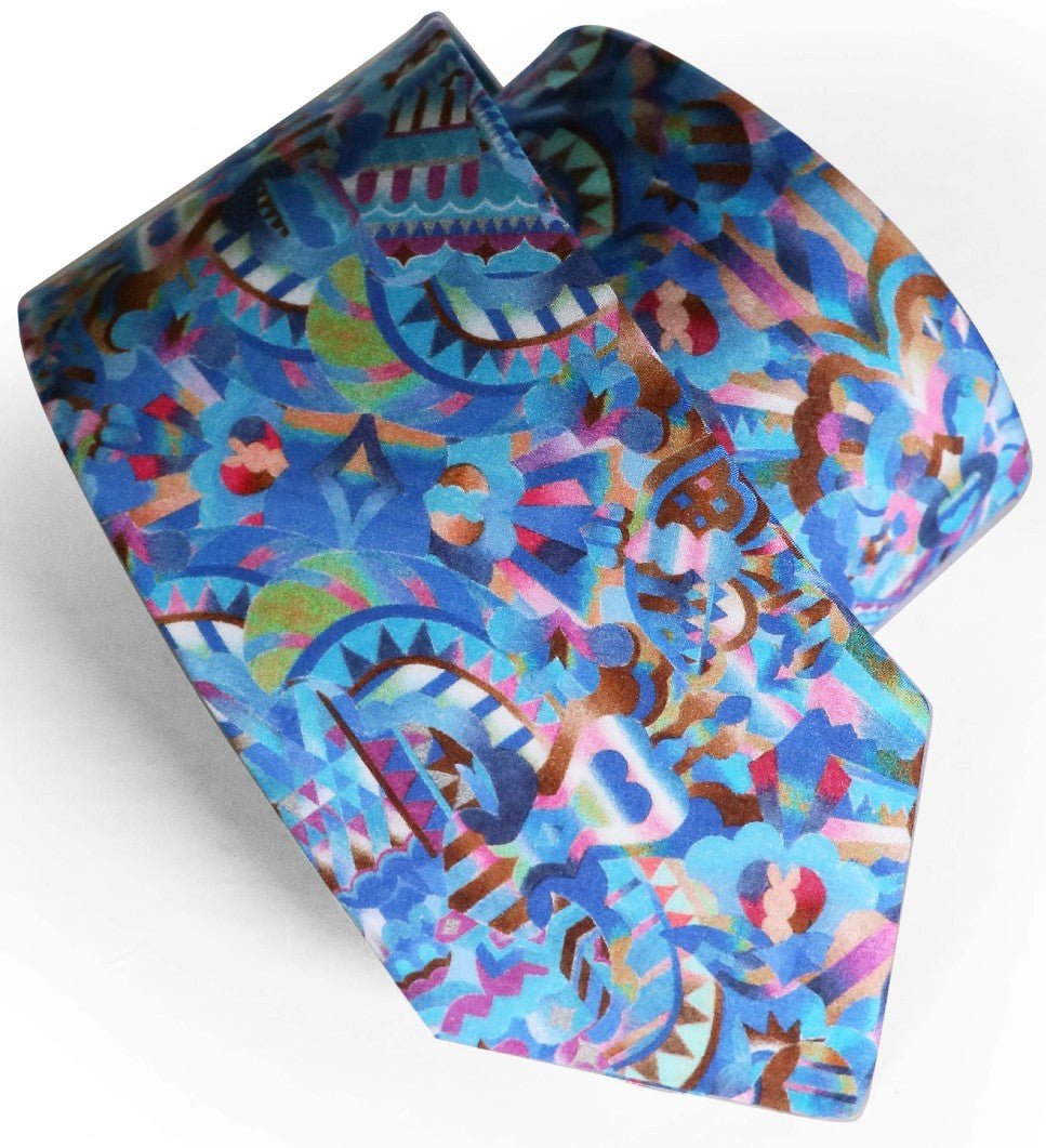 Parisian Liberty Cotton S21 Ties - Thomson's Suits Ltd - Magical Moypup - - 59572