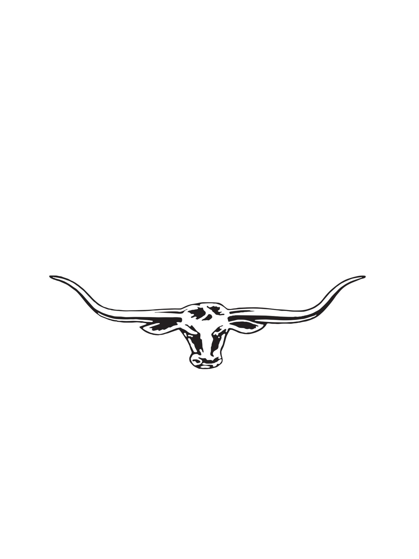 RMW Longhorn Decal - Thomson's Suits Ltd - Black - - 28030