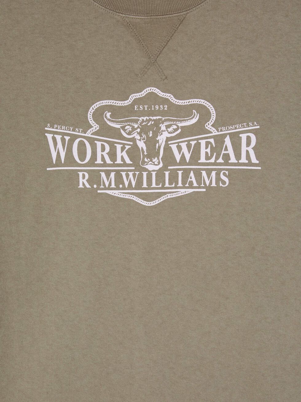 RMW S22 Glenelg T-Shirt - Thomson's Suits Ltd - Light Khaki - S - 53512