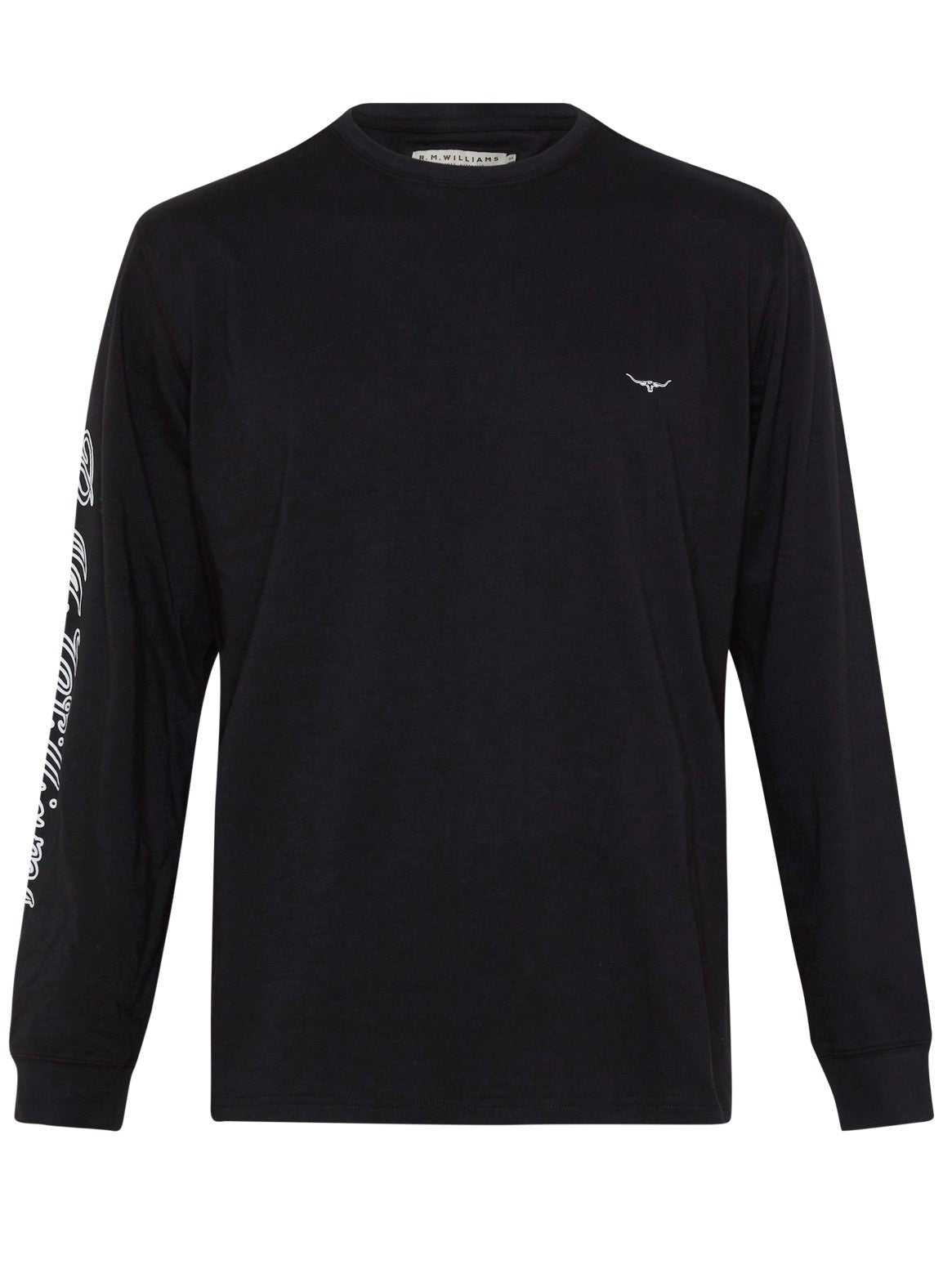 RMW W21 Signature LS T-Shirt - Thomson's Suits Ltd - Black - S - 47710