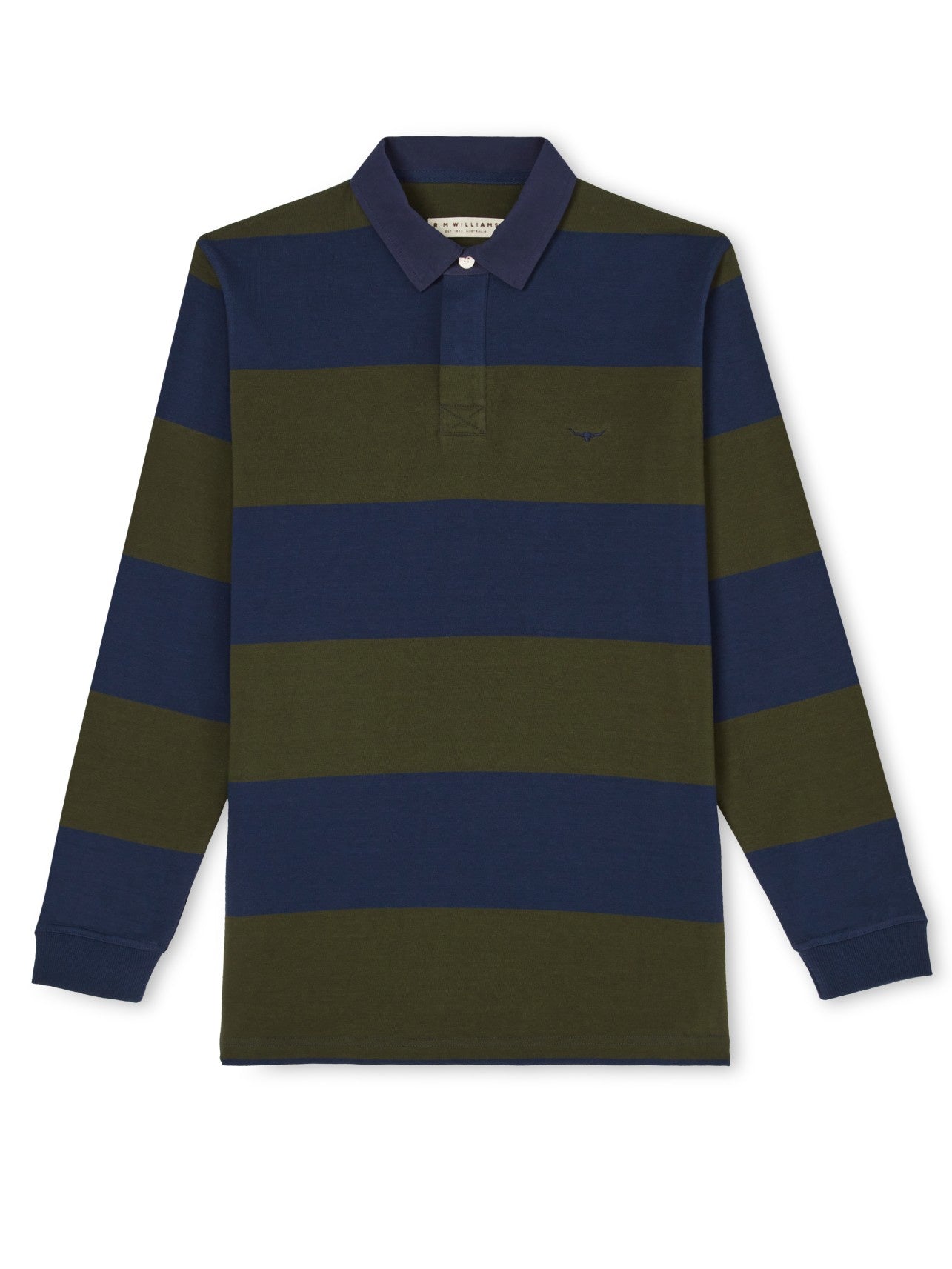RMW W22 Tweedale Rugby Jersey - Thomson's Suits Ltd - GreenNavy - M - 61131