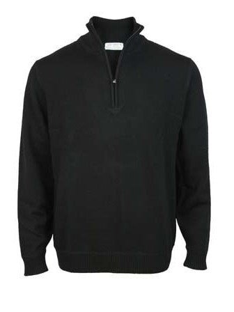 Silverdale 4956 1/4 Zip - Thomson's Suits Ltd - Black - S - 50266