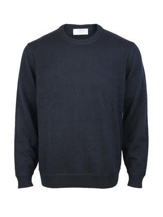 Silverdale 4958 Crew Neck Jersey - Thomson's Suits Ltd - Dk Navy - S - 50250