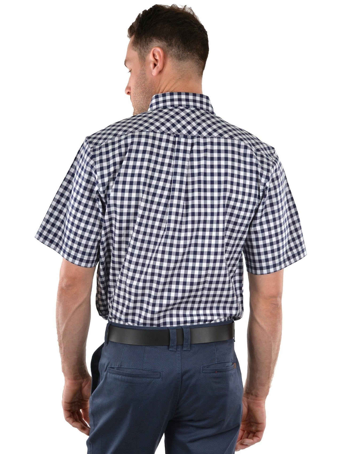 Thomas Cook Edward SS Shirt - Thomson's Suits Ltd - Navy - M - 58320