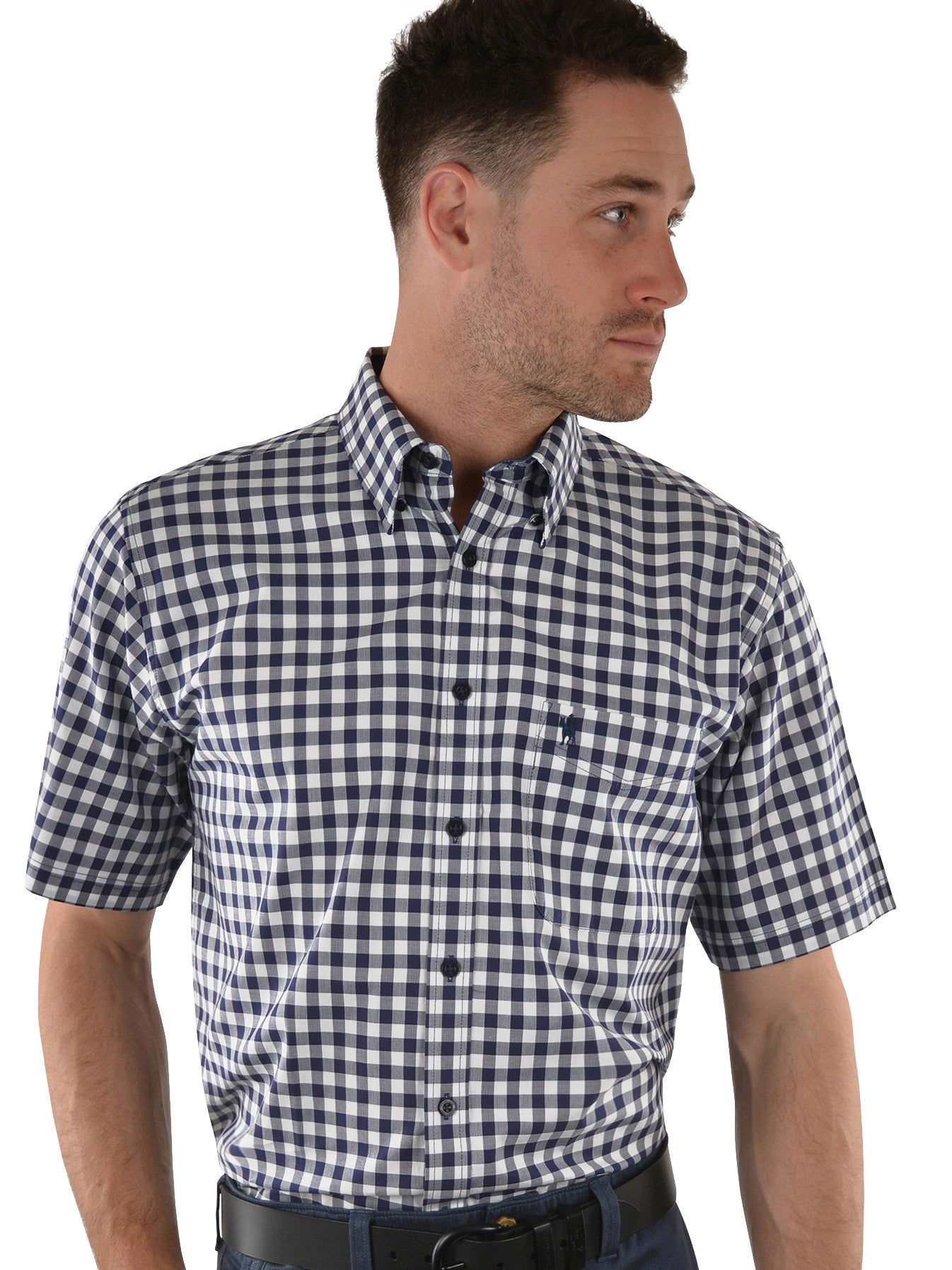 Thomas Cook Edward SS Shirt - Thomson's Suits Ltd - Navy - M - 58320
