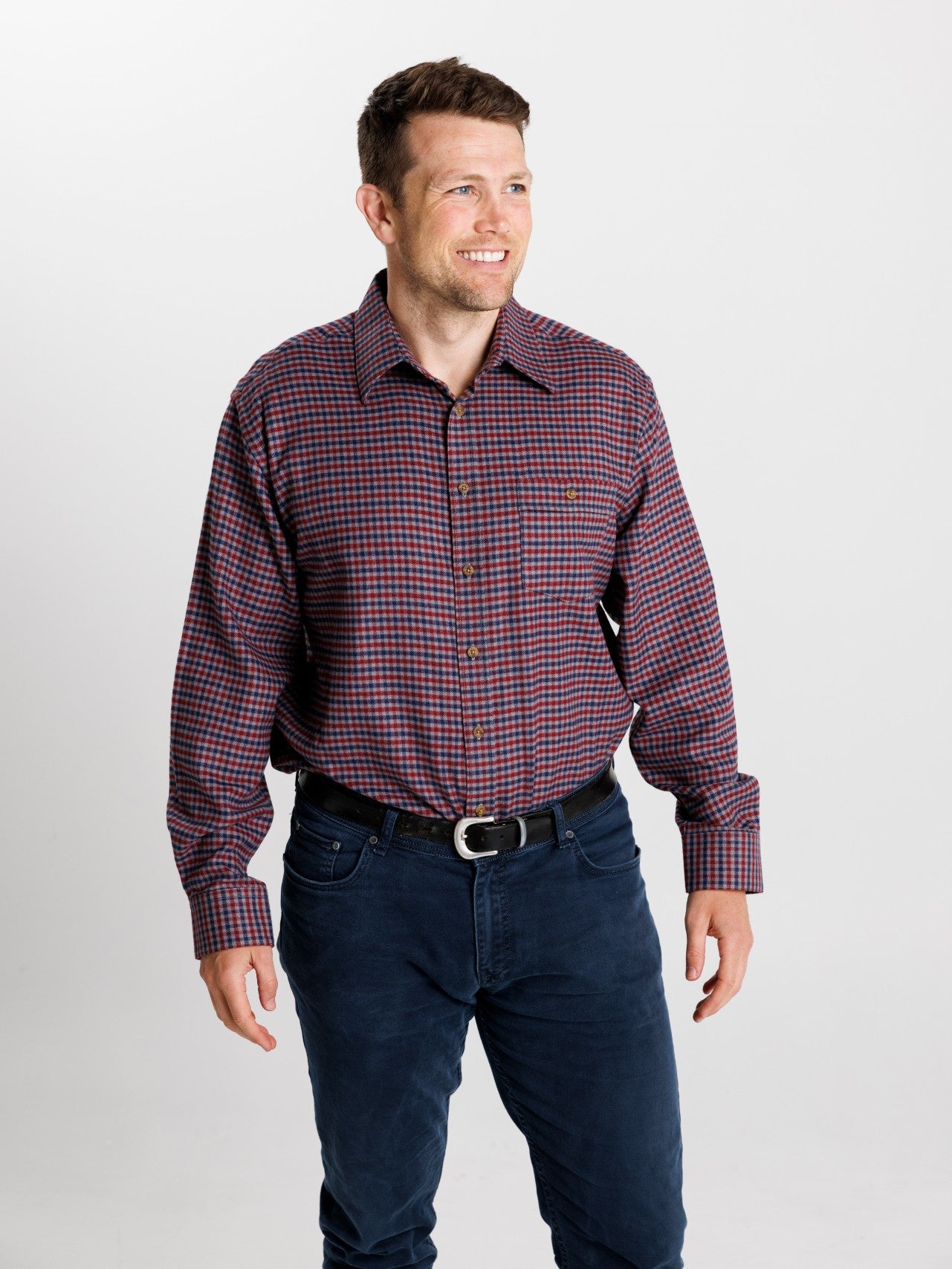 Vonnella W22 6548 Shirt - Thomson's Suits Ltd - Red - S - 62038