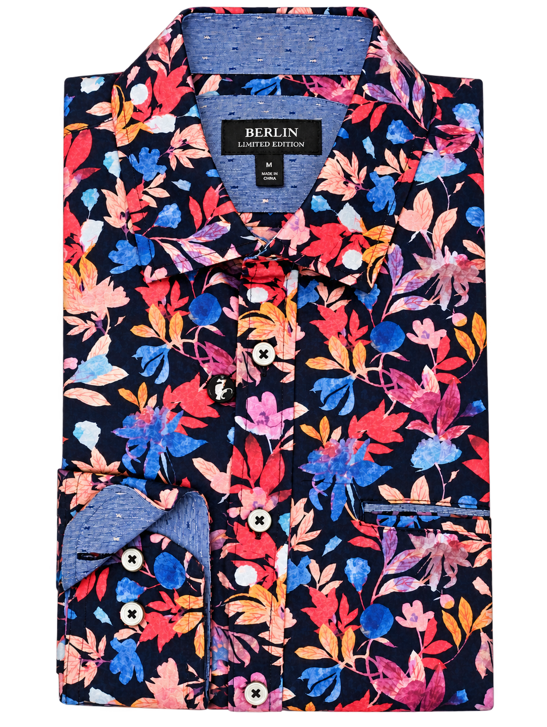 Berlin S25 L474 Bright Floral Shirt