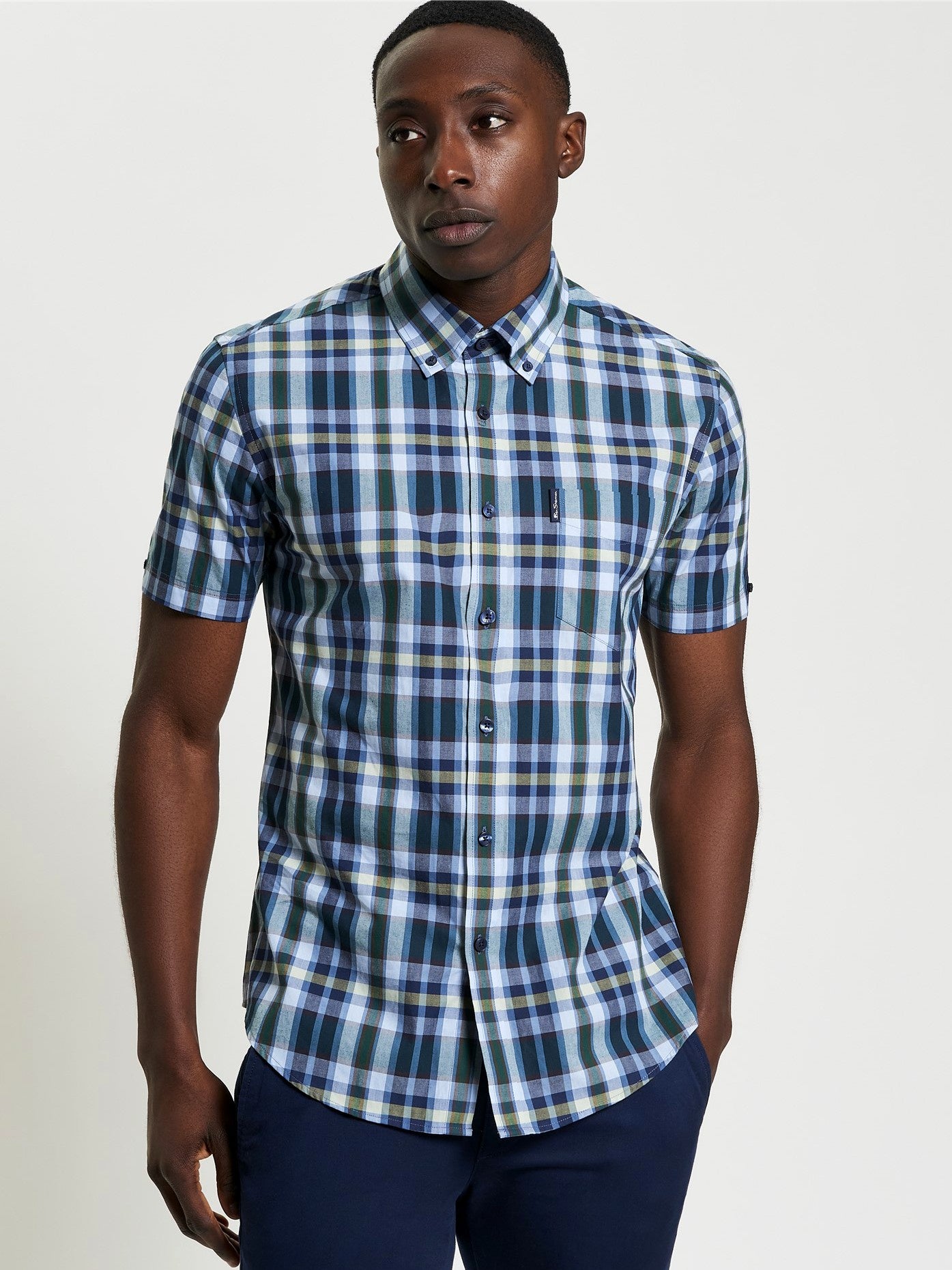 Ben Sherman S25 Irregular Check SS Shirt