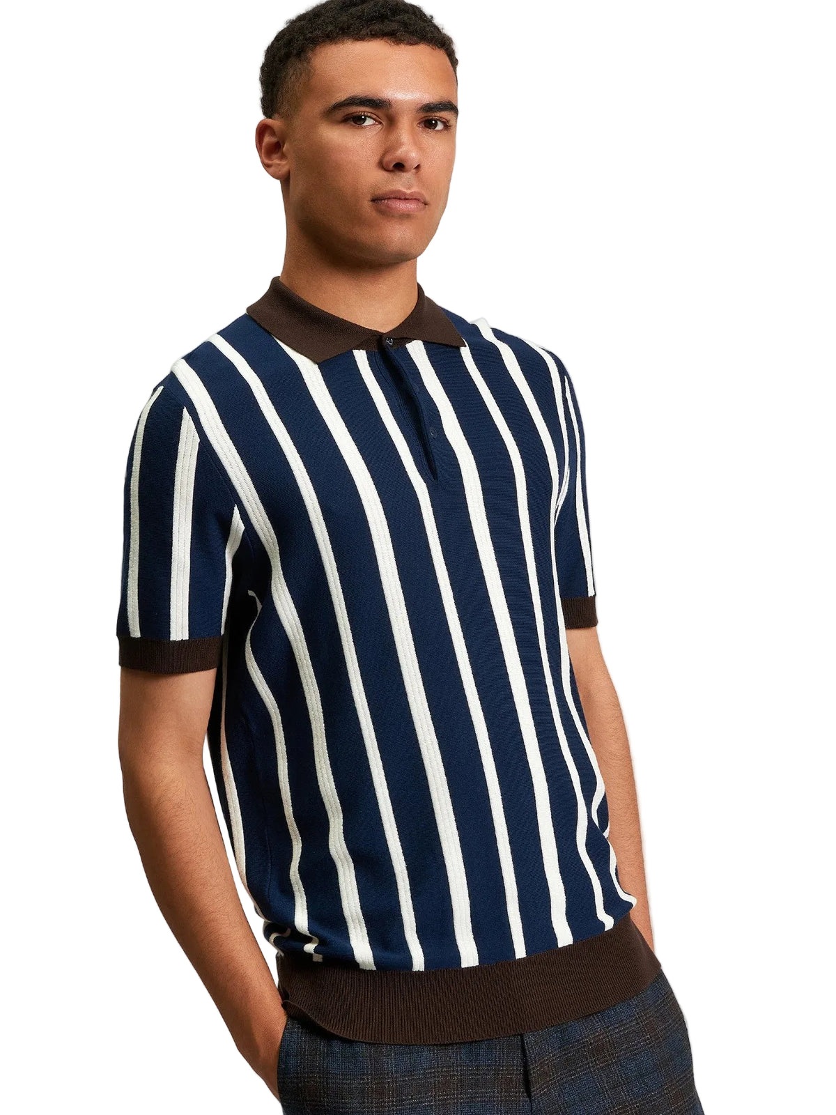 Ben Sherman Raised Stripe Polo