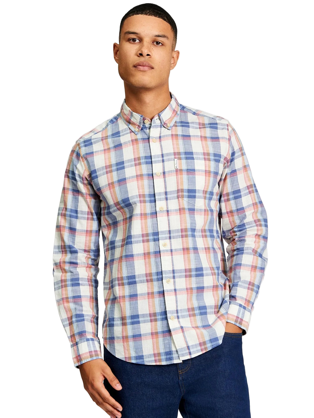 Ben Sherman Irregular Check LS Shirt