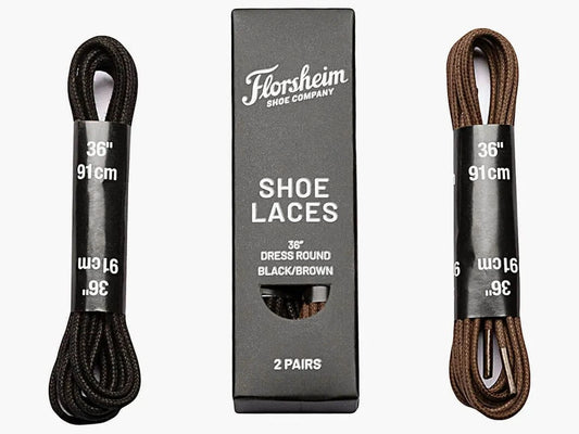 Florsheim Dress Round Laces - 2 Pairs