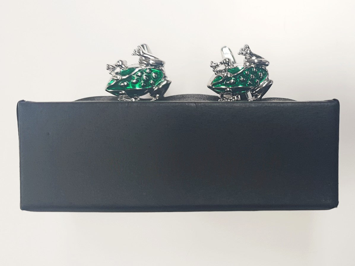 Harry Knight Esq Frog Cufflinks