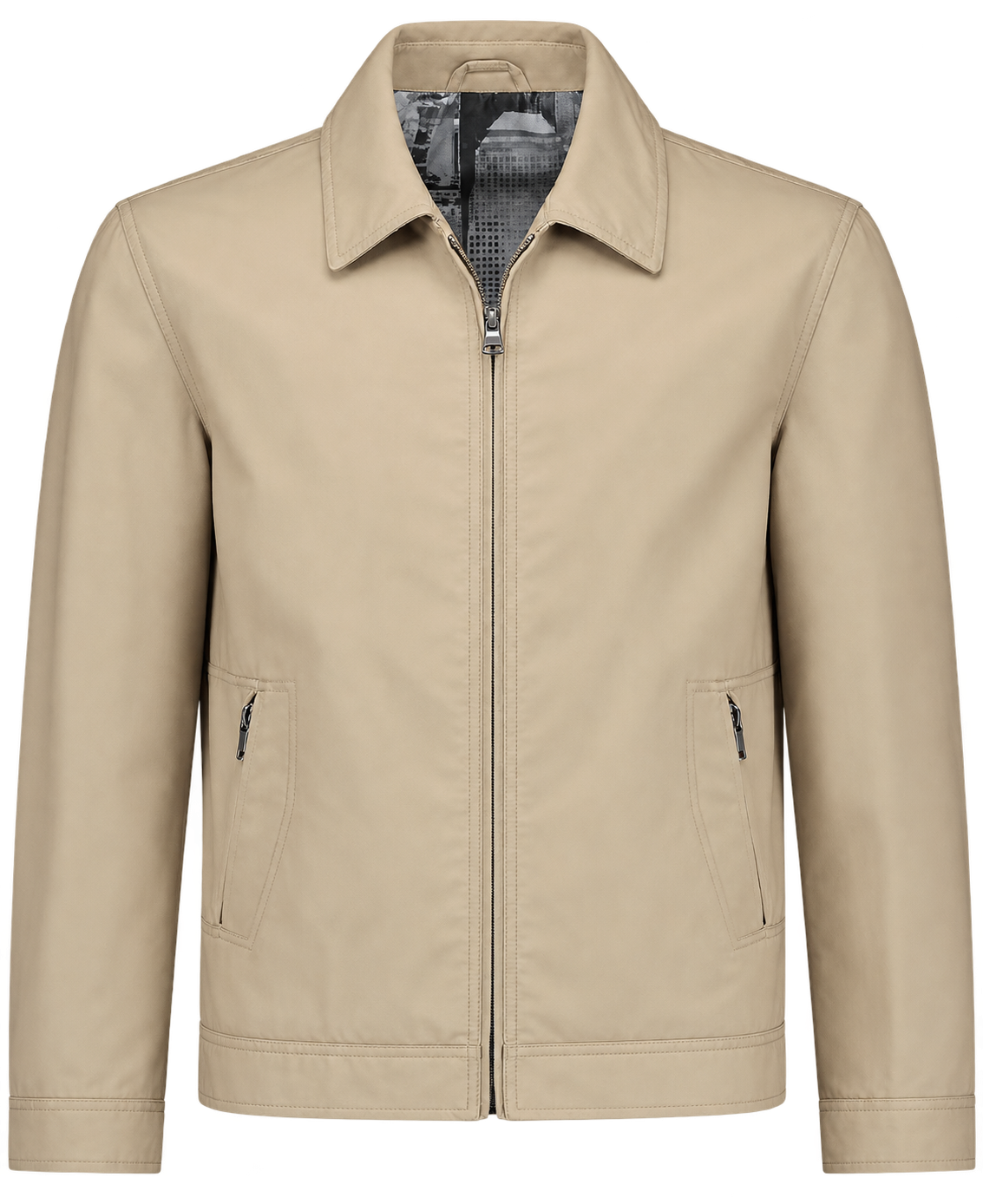 Savile Row CJ2 James Zip Front Jacket
