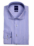 Abelard Faloria Fil-a-Fil Stripe Shirt