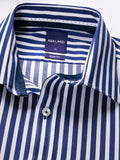 Abelard Varese Satin Stripe Shirt