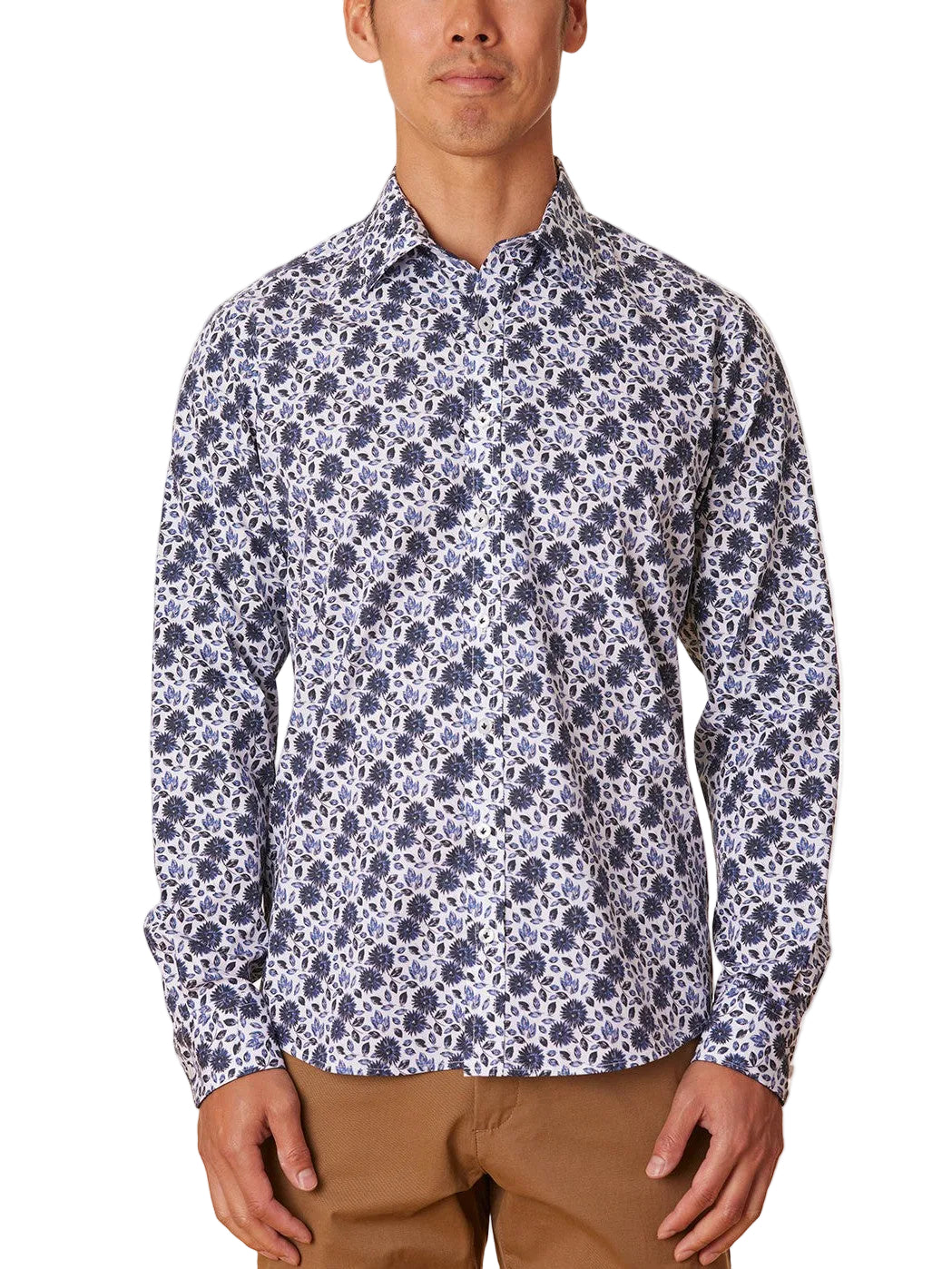 Abelard Tolentino Print Shirt - Slim Fit