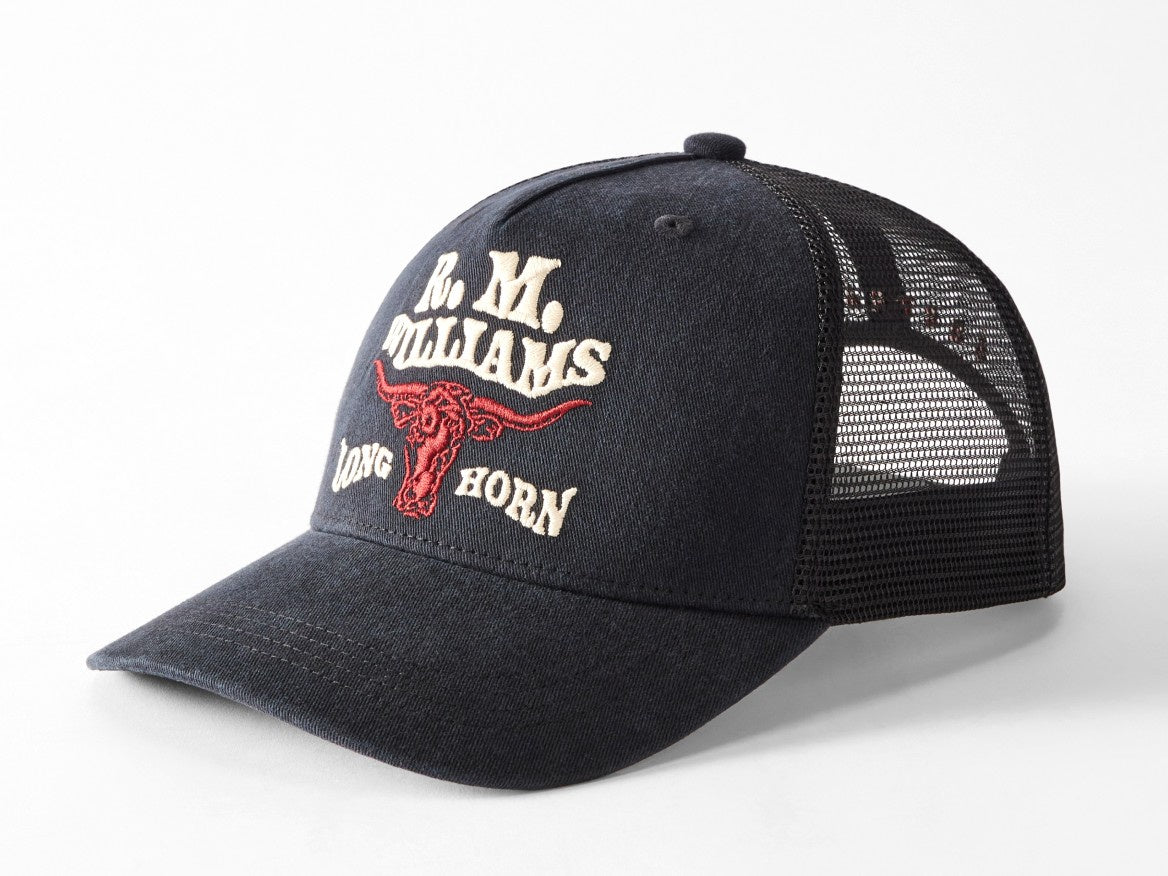 RM Williams S27 Longhorn Trucker Cap