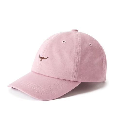 RM Williams S26 Mini Longhorn Twill Cap - Mauve
