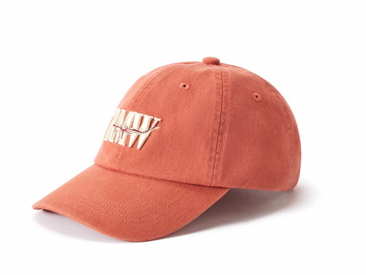 RM Williams S26 Heritage Twill Cap - Red Ochre