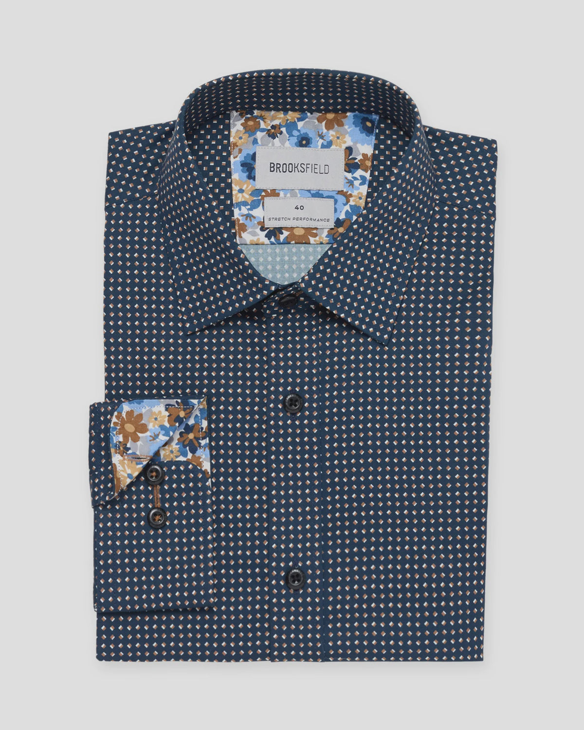 Brooksfield BFC2523 Stretch Performance Shirt