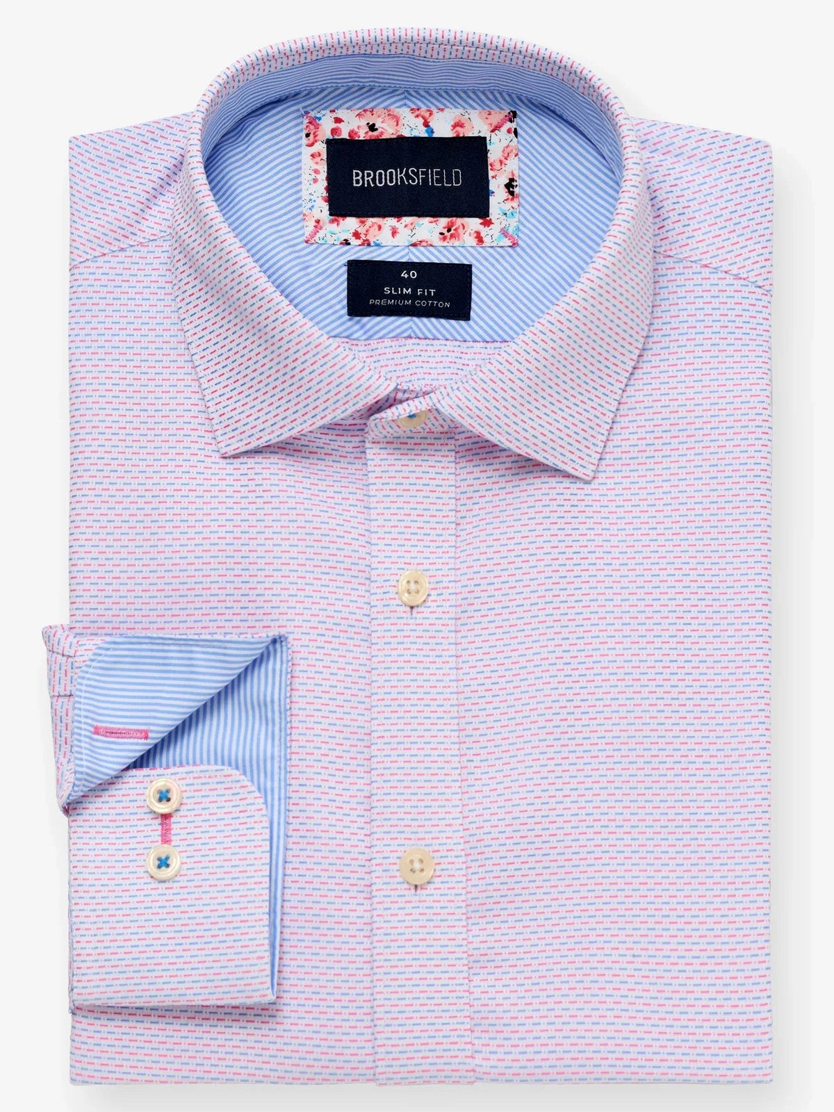 Brooksfield BFC2613 Cotton Dress Shirt