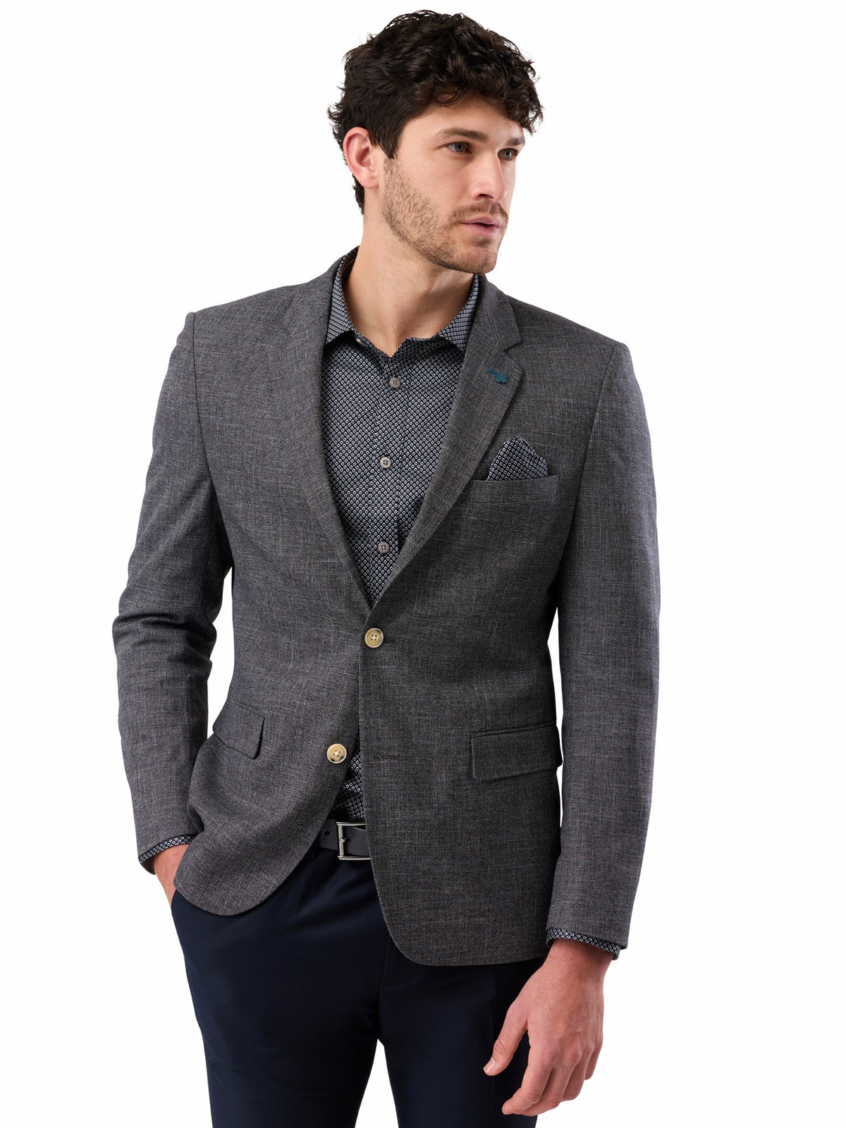 Brooksfield BFU1000 Textured Blazer