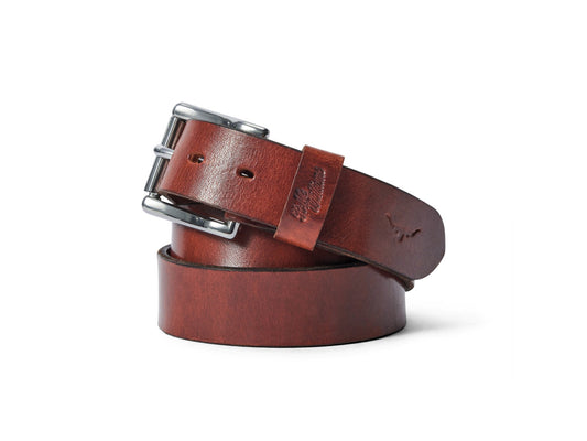 RM Williams W25 Berwick Belt - Mid Brown