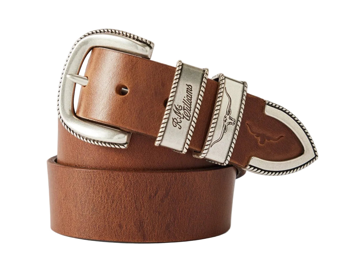 RM Williams S27 Rope Drover Belt