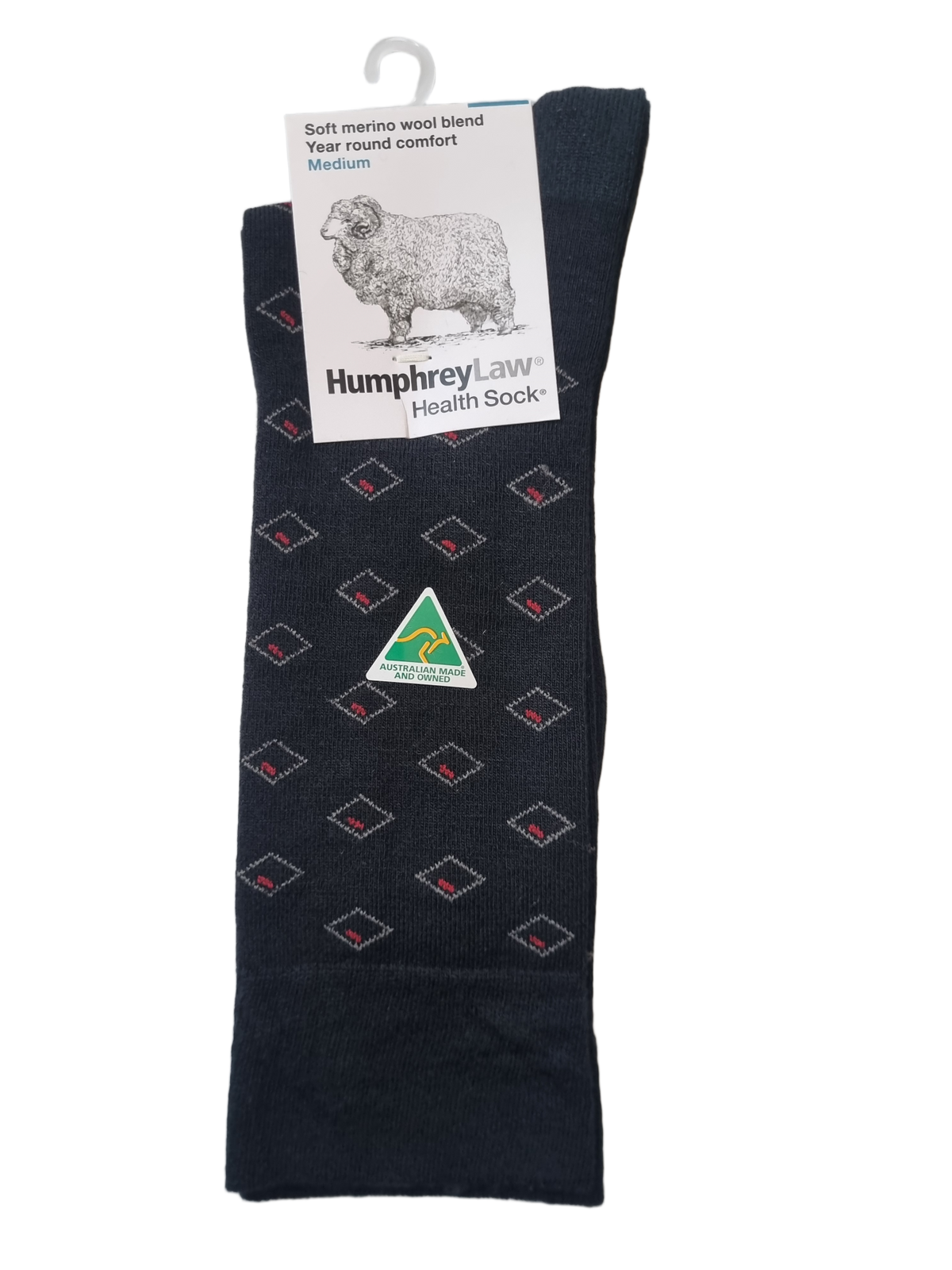 Humphrey Law Diamond Eye Health Sock