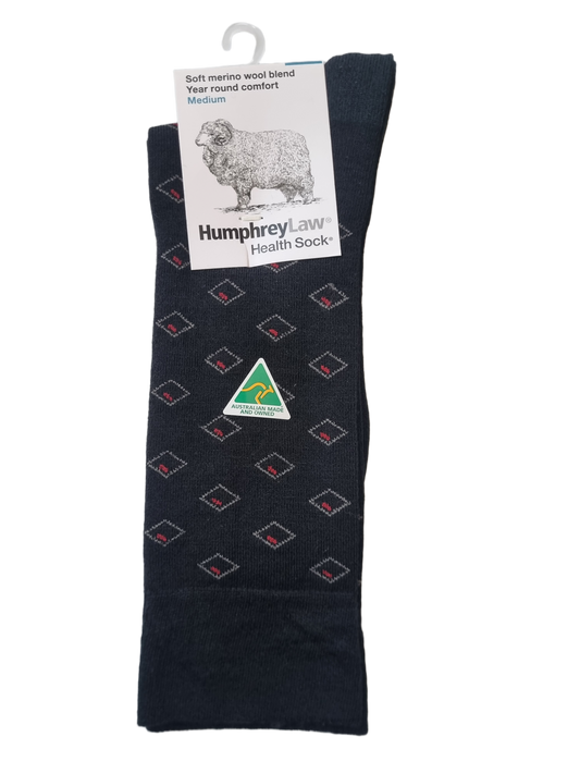 Humphrey Law Diamond Eye Health Sock