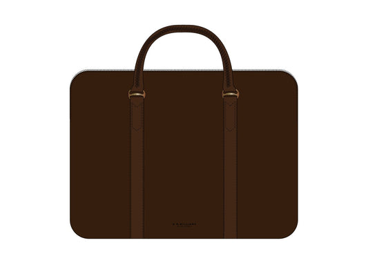 RM Williams S26 Farrier Briefcase - Chestnut