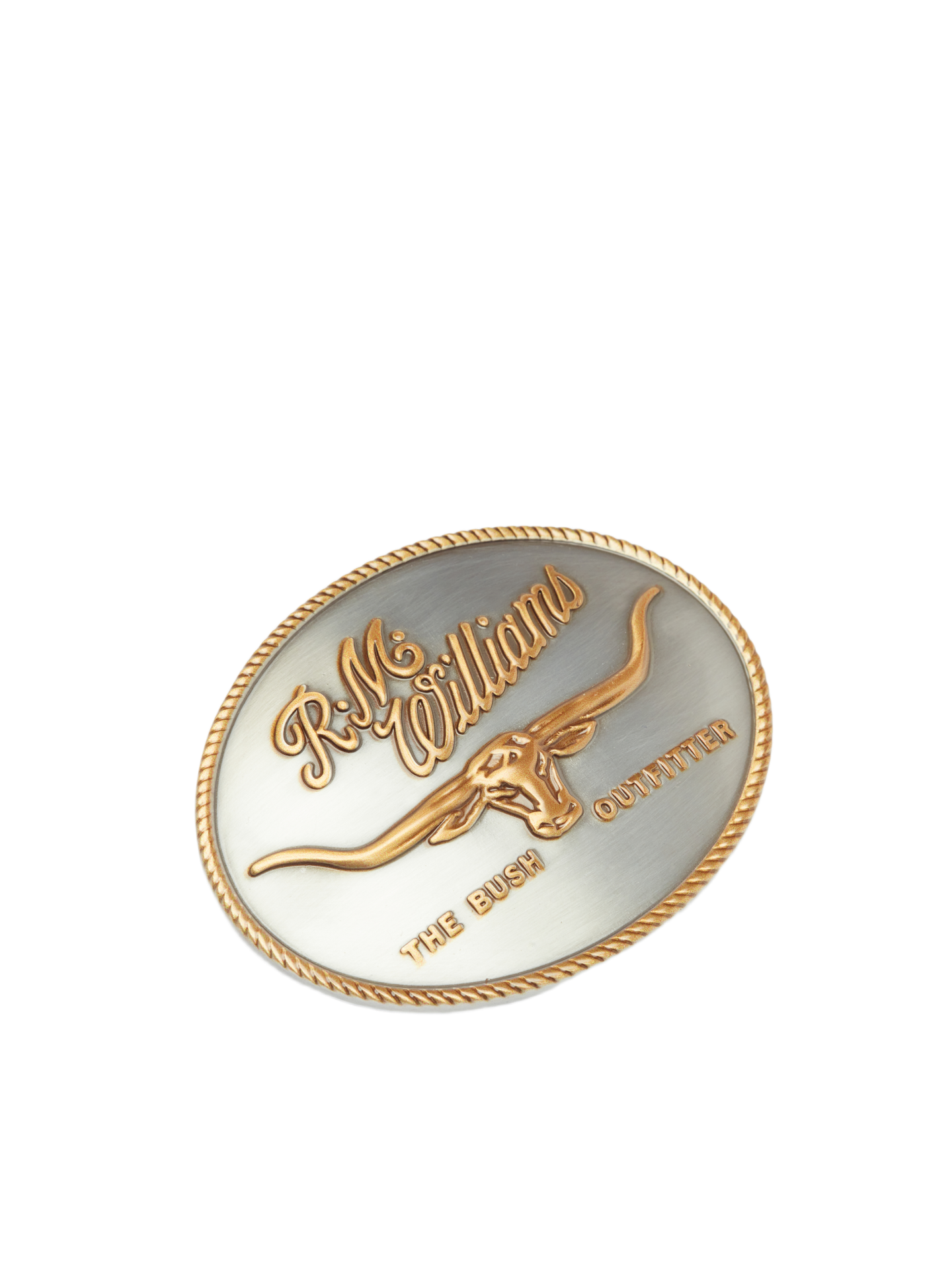 RM Williams Logo Buckle