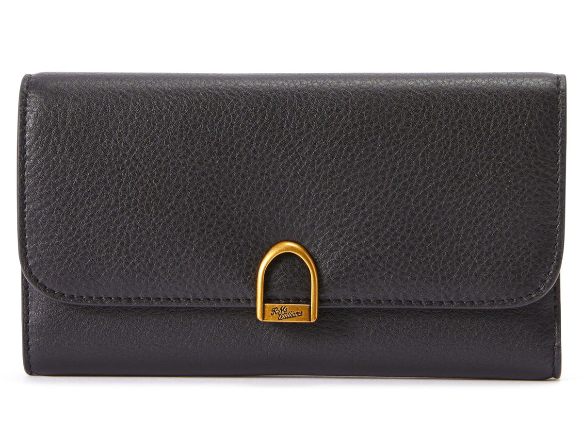 RM Williams W26 Eden Continental Wallet - Black
