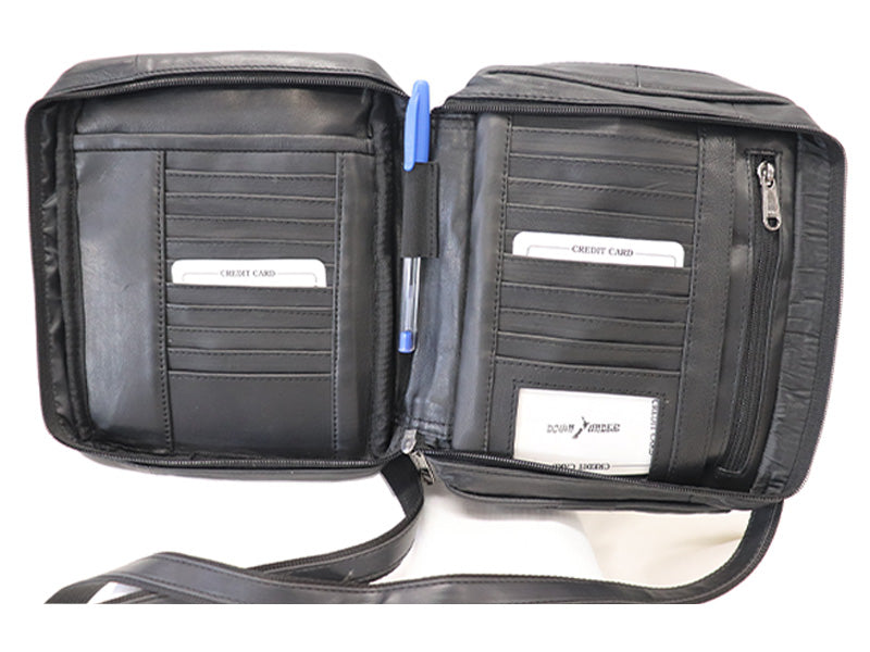 Down Under L327 Leather Card File Bag