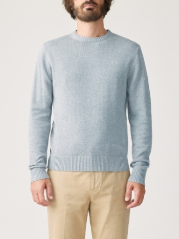 RM Williams S25 Howe Cotton Sweater - Steel Grey