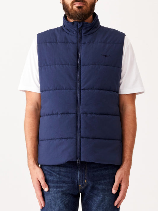 RM Williams Padstow Primaloft Fill Vest - Navy