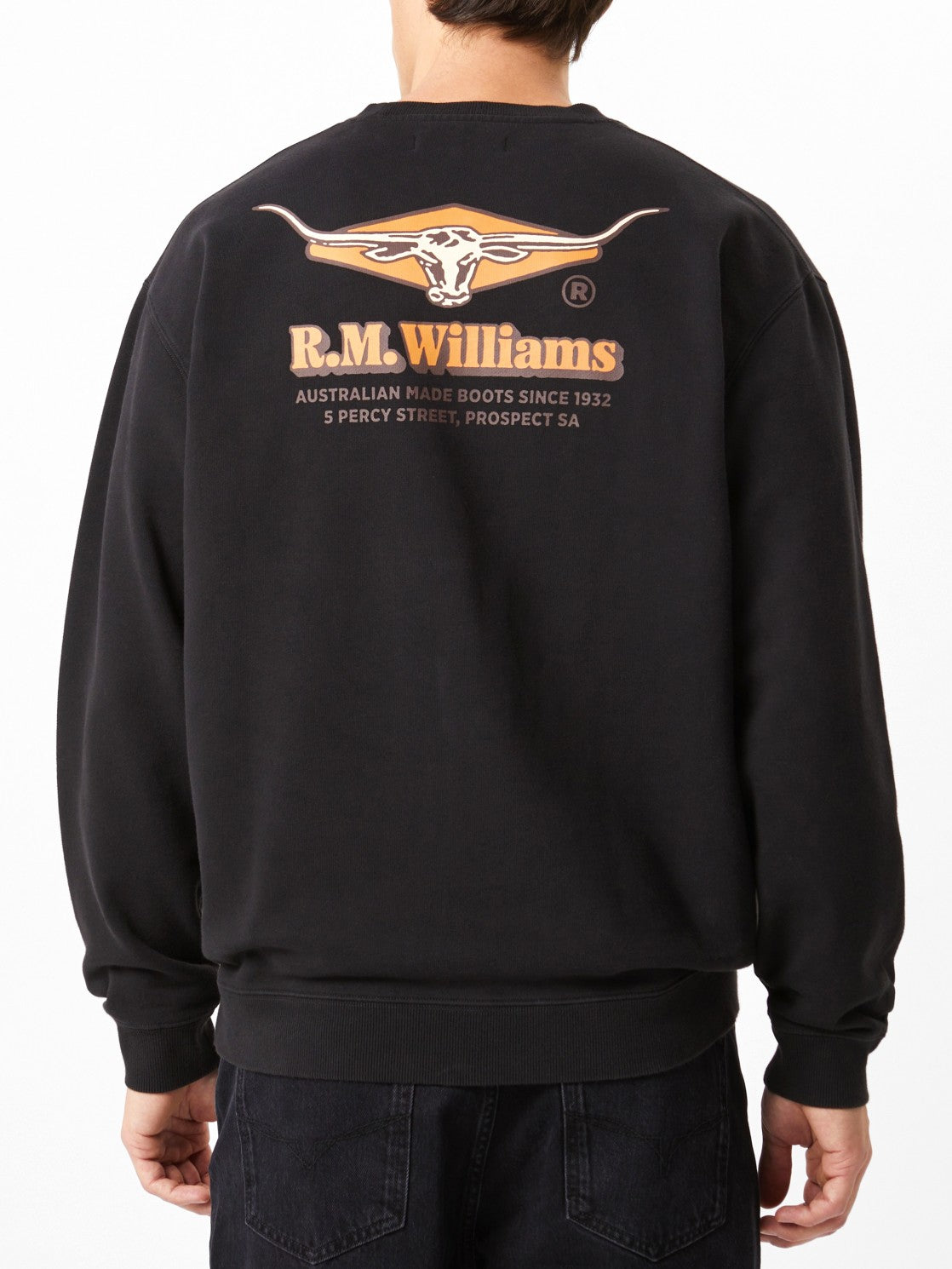 RM Williams W26 Percy Crew Sweatshirt