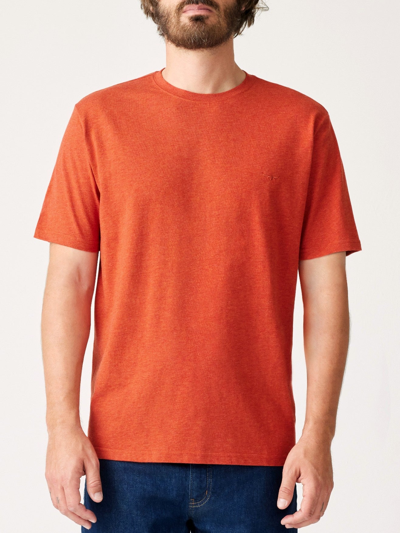 RM Williams S25 Parson Tee - Brick