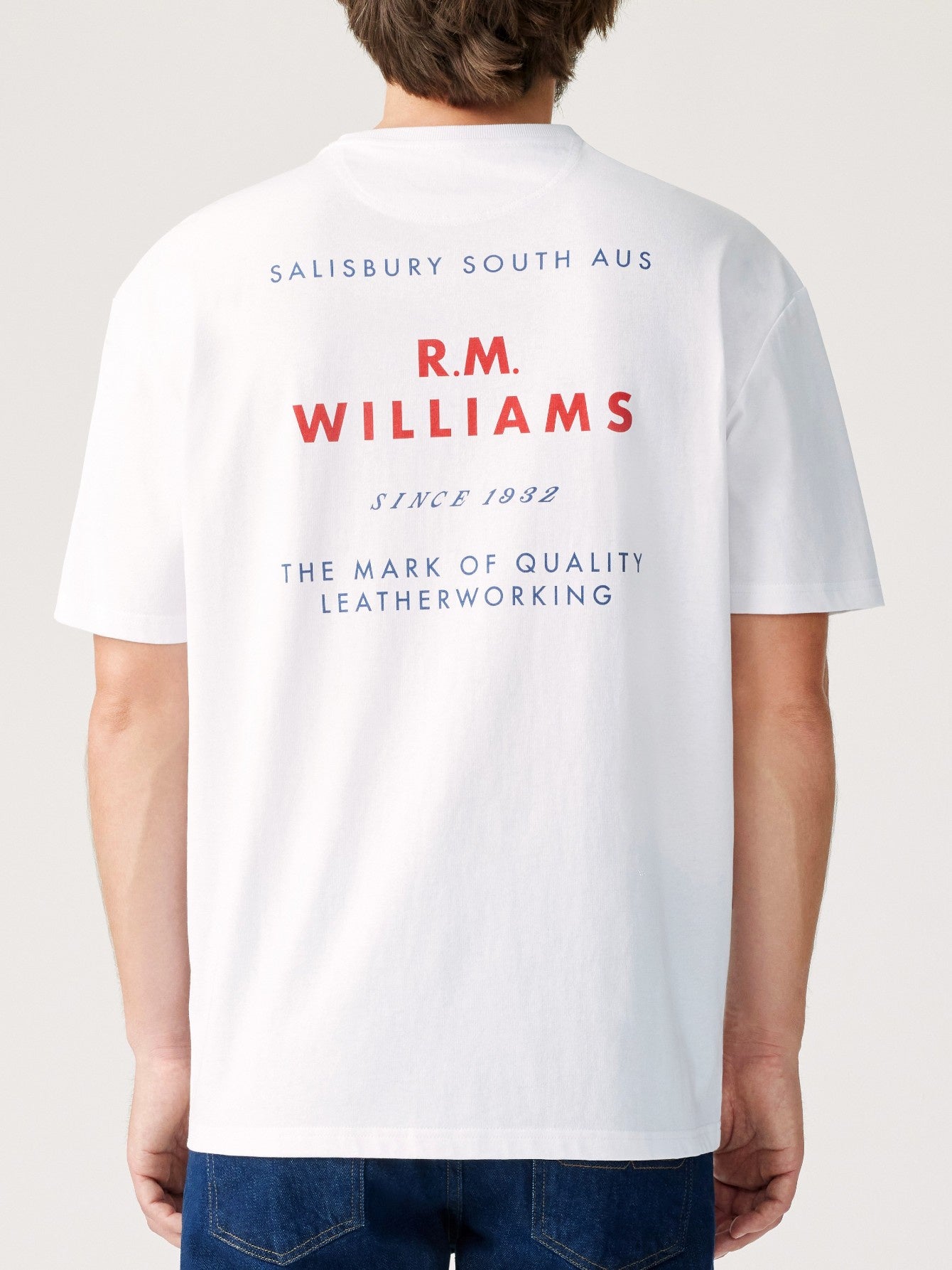 RM Williams S25 Menu Tee - White