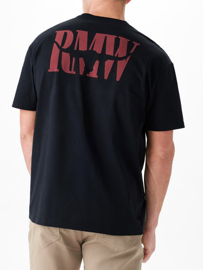 RM Williams S26 Branded T Shirt - Black