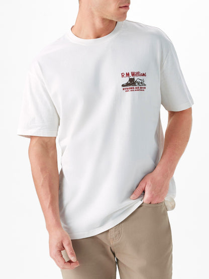 RM Williams S26 Last T Shirt - White