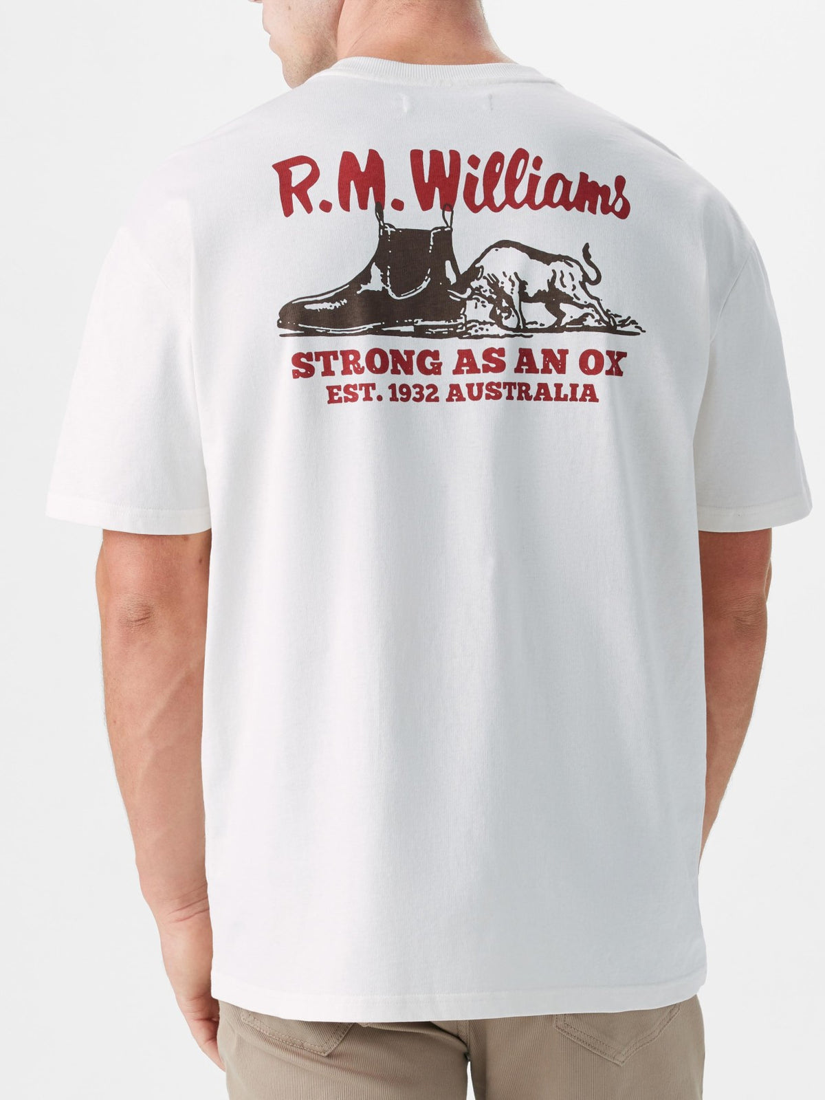 RM Williams S26 Last T Shirt - White