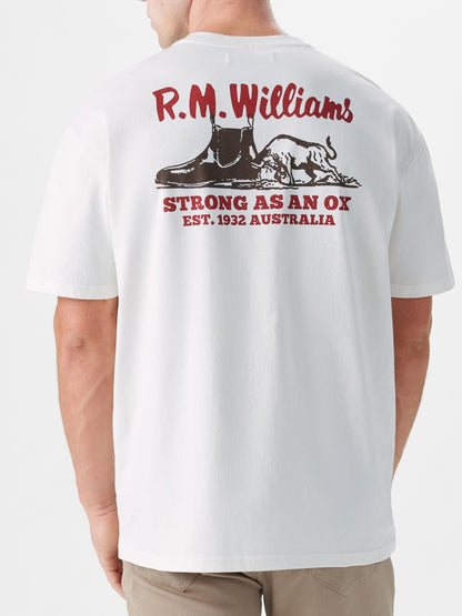 RM Williams S26 Last T Shirt - White