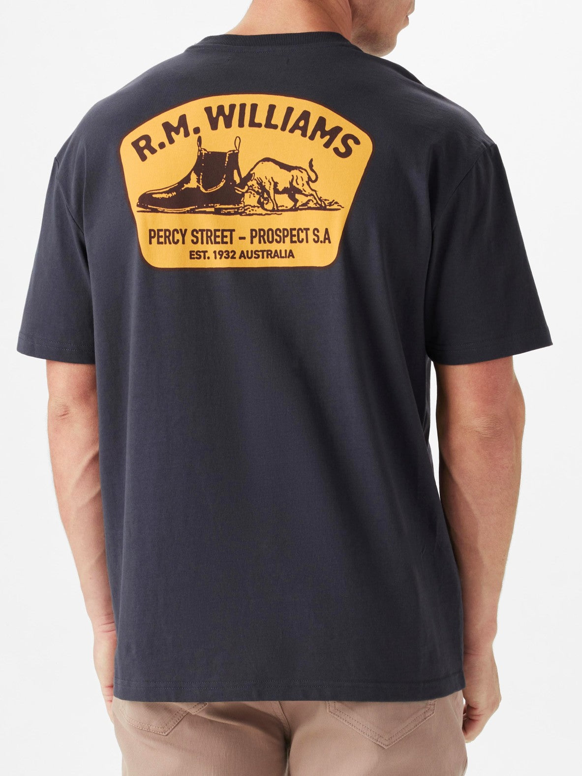 RM Williams S26 Craftsman T Shirt - Vintage Black