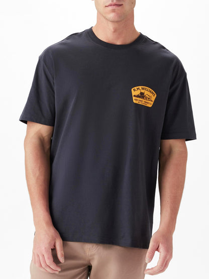 RM Williams S26 Craftsman T Shirt - Vintage Black