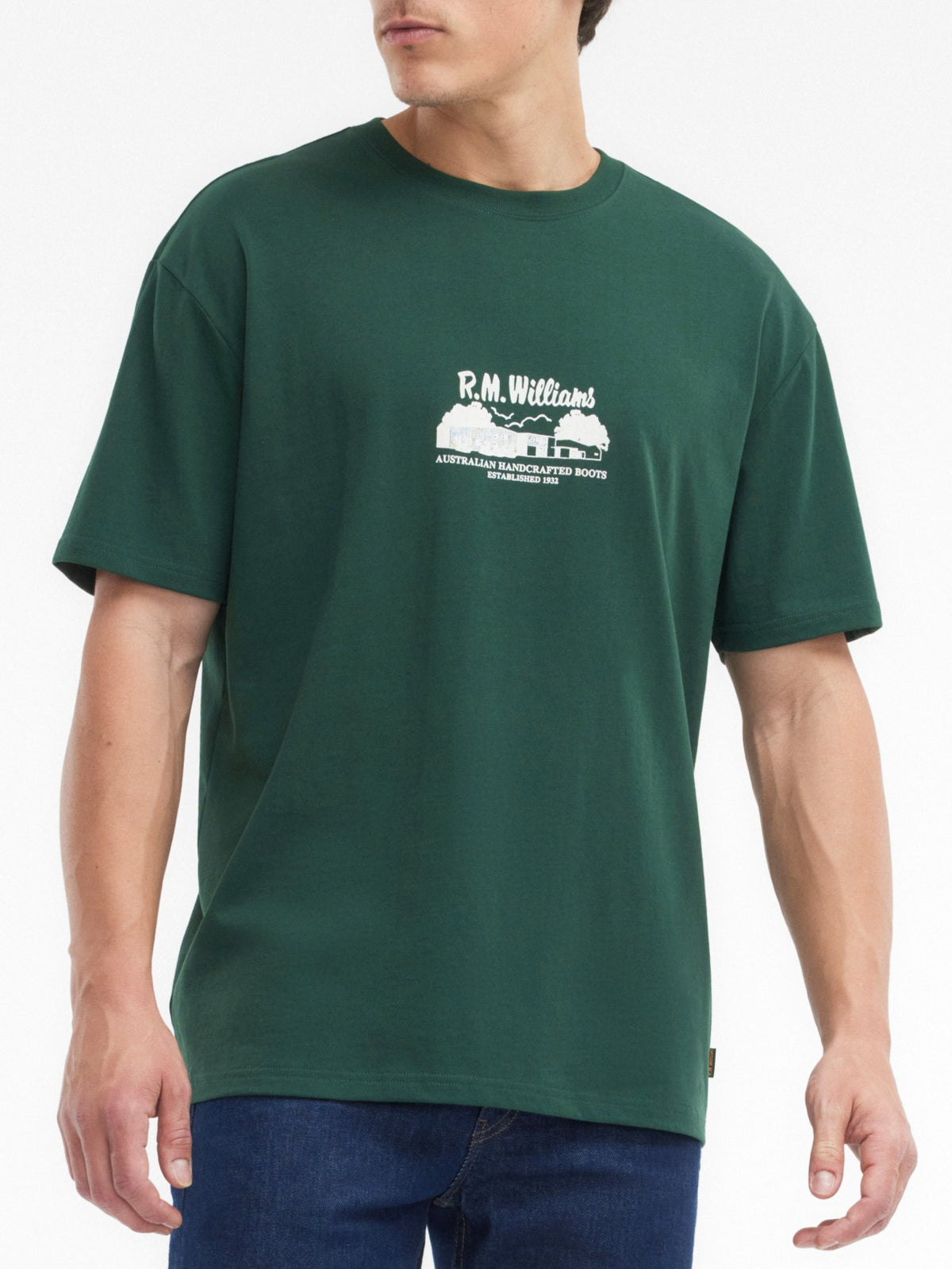 RM Williams S27 Workshop T Shirt