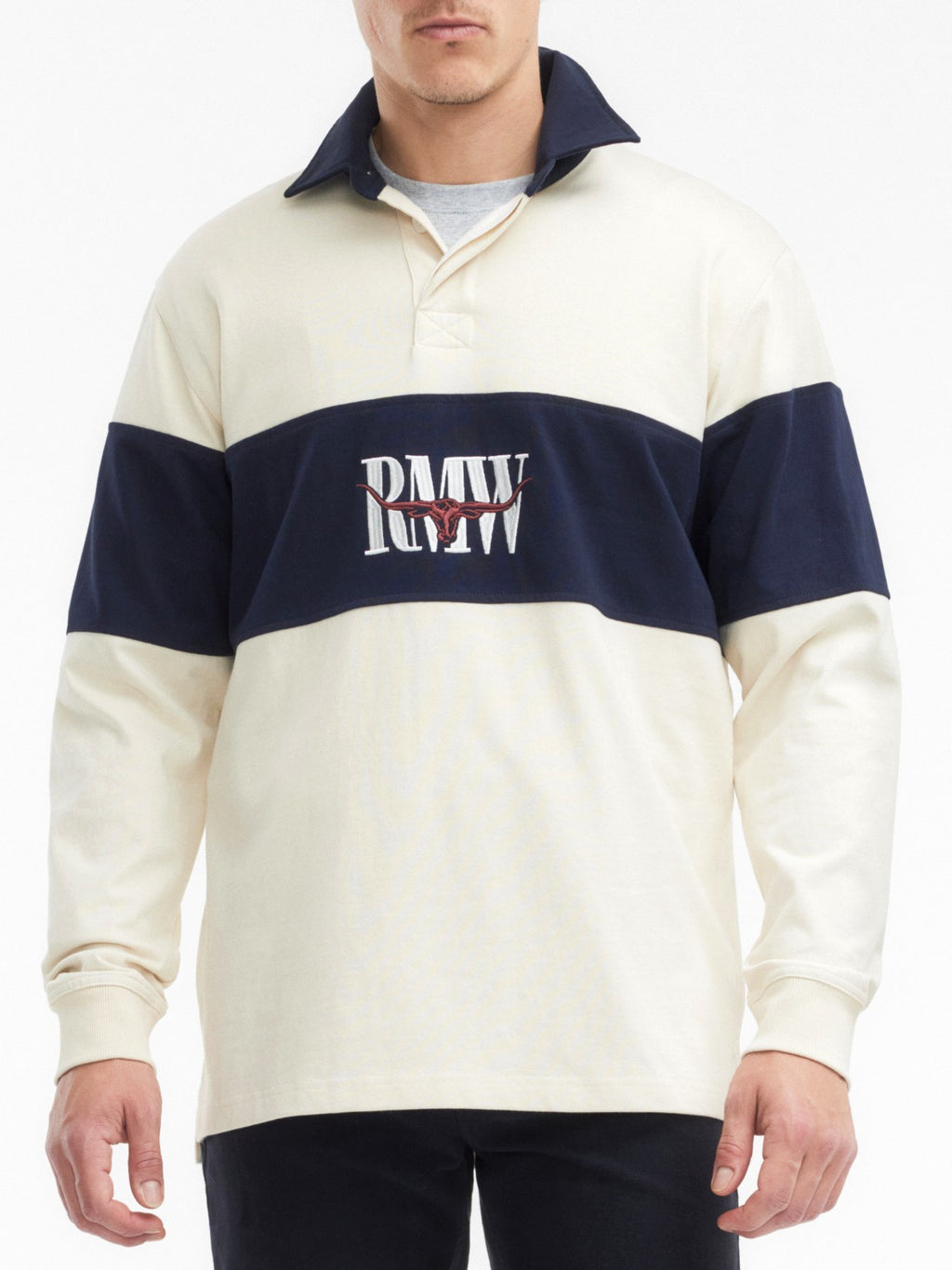 RM Williams S27 Heritage Panel Rugby Jersey