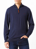 RM Williams W26 Ernest Merino 1/4 Zip Knit