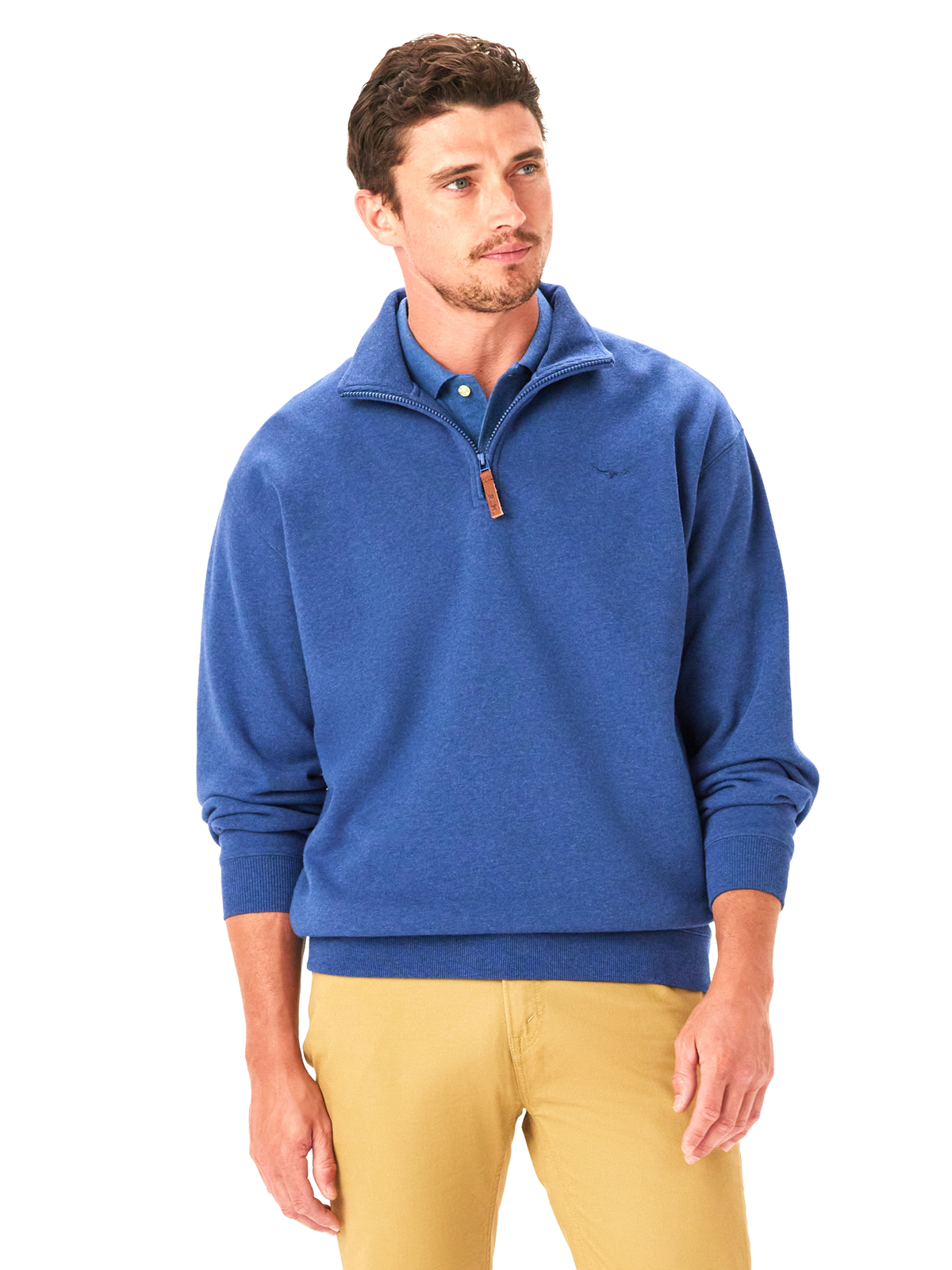 RM Williams W25 Mulyungarie Fleece - Blue Marle